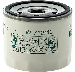 MANN-FILTER масляный фильтр W712/43 - ForteMarket MANN-FILTER масляный фильтр W712/43 купить,6499