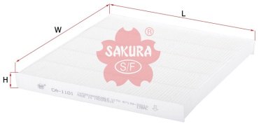 SAKURA салонный фильтр CA1101 купить,3358