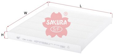 SAKURA салонный фильтр CA1101 купить,3358