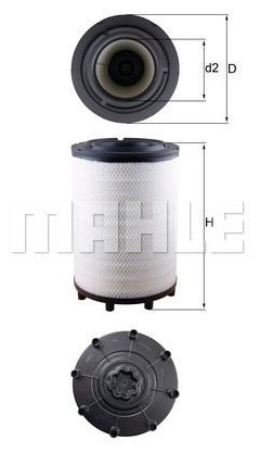 MAHLE воздушный фильтр LX 2839 купить,NaN