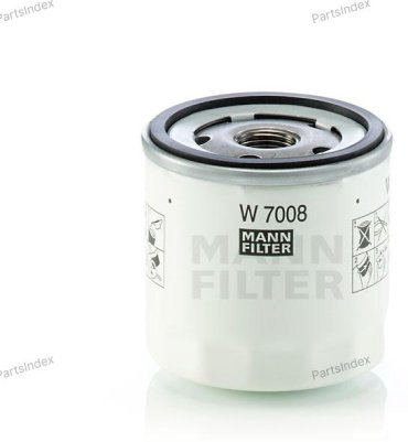 MANN FILTER Фильтр Масляный Двигателя W7008 купить,NaN