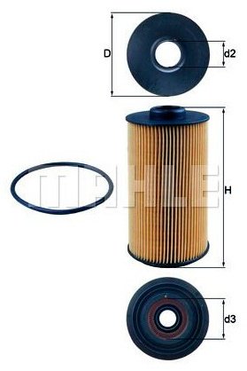 MAHLE масляный фильтр OX 152/1D - ForteMarket MAHLE масляный фильтр OX 152/1D купить,NaN