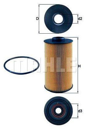 MAHLE масляный фильтр OX 152/1D - ForteMarket MAHLE масляный фильтр OX 152/1D купить,NaN