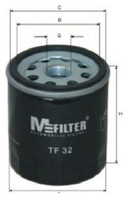 MFilter масляный фильтр TF32 купить,2159
