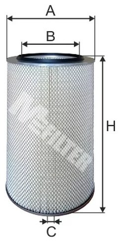MFilter воздушный фильтр A520 купить,37818