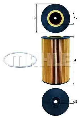 MAHLE масляный фильтр OX 425D купить,NaN