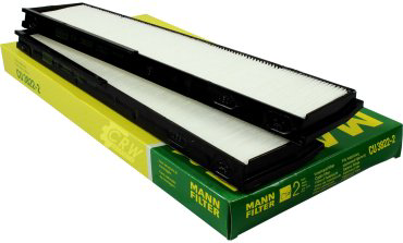 MANN-FILTER салонный фильтр CU 3822-2 купить,NaN