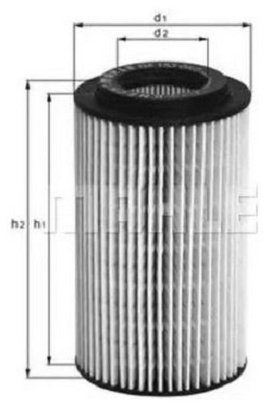 MAHLE масляный фильтр OX153D3 купить,NaN
