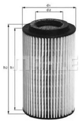 MAHLE масляный фильтр OX153D3 купить,NaN