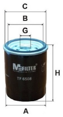 MFilter масляный фильтр TF6508 купить,2549