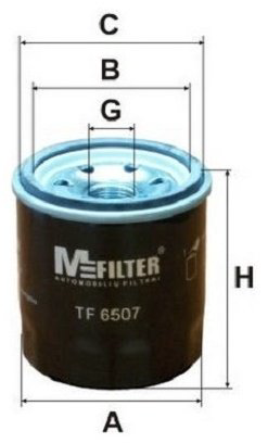 MFilter масляный фильтр TF6507 купить,4960