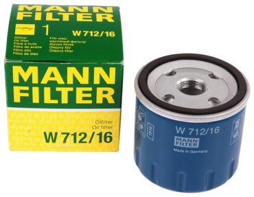 MANN-FILTER масляный фильтр W712/16 купить,NaN