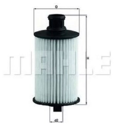 MAHLE масляный фильтр OX774D купить,NaN