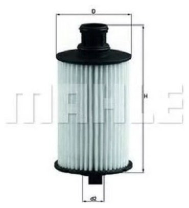 MAHLE масляный фильтр OX774D купить,NaN