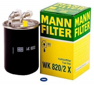 MANN-FILTER топливный фильтр WK820/2x купить,21800