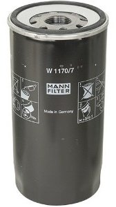 MANN-FILTER масляный фильтр W1170/7 купить,NaN