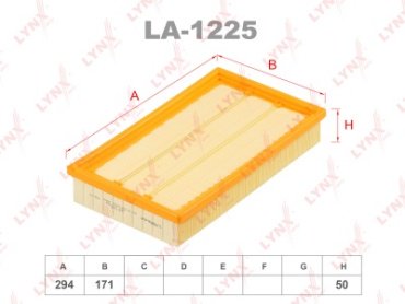 LYNXauto воздушный фильтр LA-1225