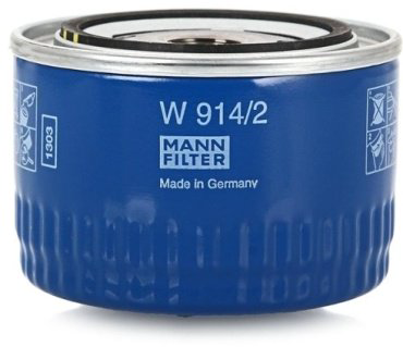 MANN-FILTER масляный фильтр W914/2(10) купить,4554