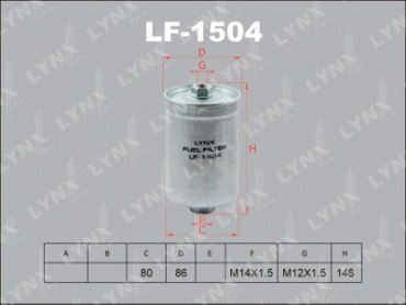 LYNXauto топливный фильтр LF-1504 - ForteMarket LYNXauto топливный фильтр LF-1504 купить,3588
