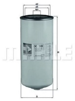 MAHLE масляный фильтр OC289 купить,NaN