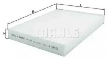 MAHLE салонный фильтр LA1162 купить,NaN