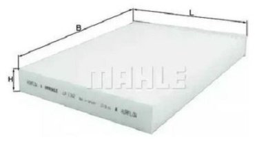 MAHLE салонный фильтр LA1162 купить,NaN