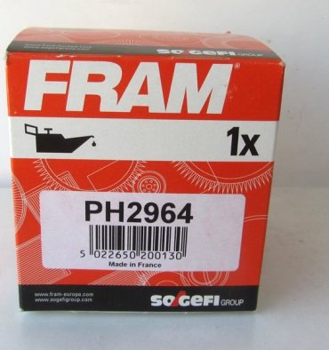 FRAM масляный фильтр PH2964