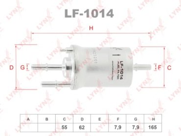 LYNXauto топливный фильтр LF-1014 - ForteMarket LYNXauto топливный фильтр LF-1014 купить,9909
