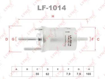 LYNXauto топливный фильтр LF-1014 - ForteMarket LYNXauto топливный фильтр LF-1014 купить,9909