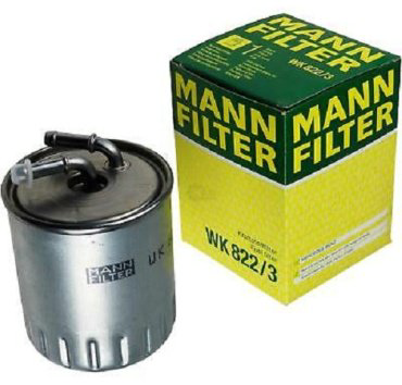 MANN-FILTER топливный фильтр WK822/3 купить,NaN