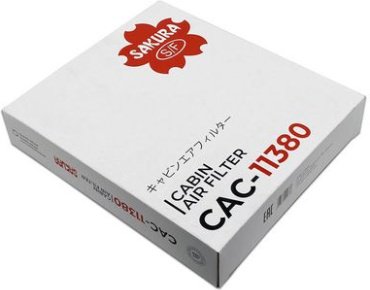 SAKURA Фильтр, Воздух Во Внутренном Пространстве CAC11380 купить,0