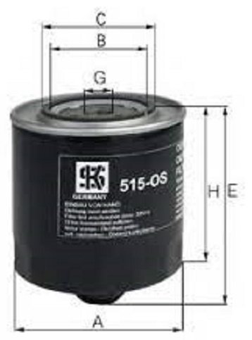 KOLBENSCHMIDT масляный фильтр 50013225 купить,3245