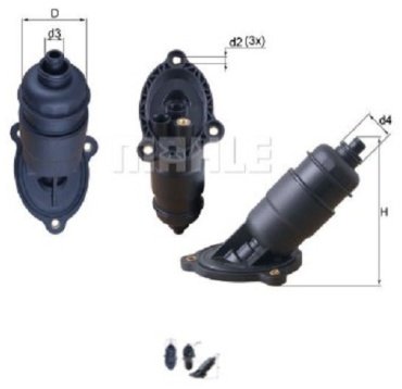 MAHLE трансмиссионный фильтр HX155 купить,NaN