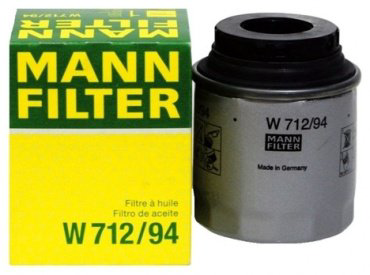 MANN-FILTER масляный фильтр W712/94 купить,NaN