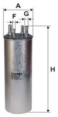 FILTRON топливный фильтр PP985 купить,25170