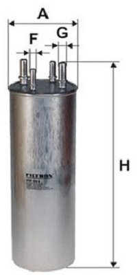FILTRON топливный фильтр PP985 купить,25170