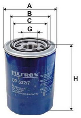 FILTRON масляный фильтр OP632/7 купить,NaN