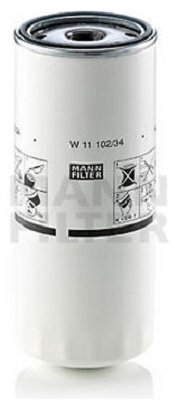 MANN-FILTER масляный фильтр W11102/34 - ForteMarket MANN-FILTER масляный фильтр W11102/34 купить,13200