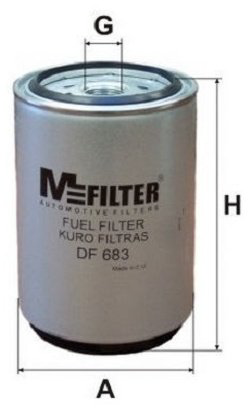 MFilter топливный фильтр DF683 купить,NaN