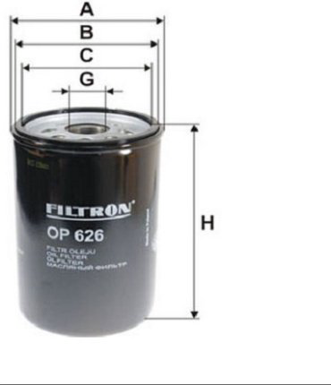 FILTRON масляный фильтр OP626 - ForteMarket FILTRON масляный фильтр OP626 купить,9210