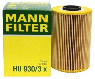 MANN-FILTER масляный фильтр HU930/3x купить,8400