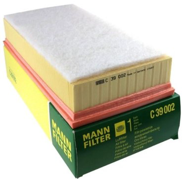 MANN-FILTER воздушный фильтр C39002 купить,9179