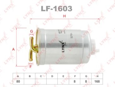 LYNXauto топливный фильтр LF-1603
