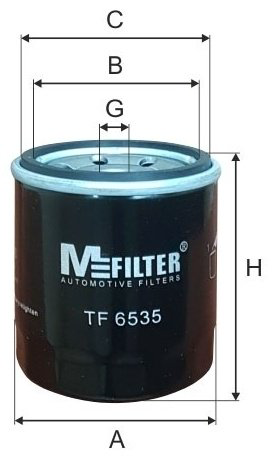MFilter масляный фильтр TF6535