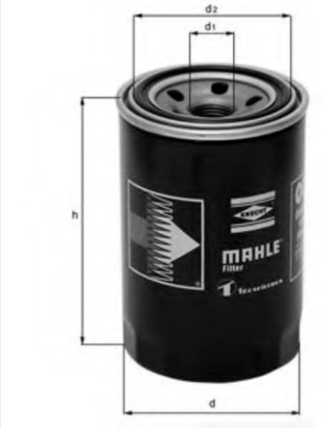 MAHLE масляный фильтр OC 275A