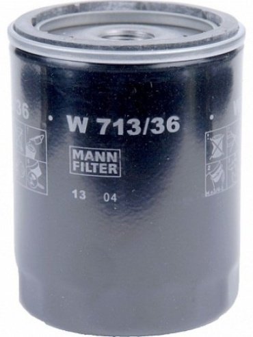 MANN-FILTER масляный фильтр W713/36