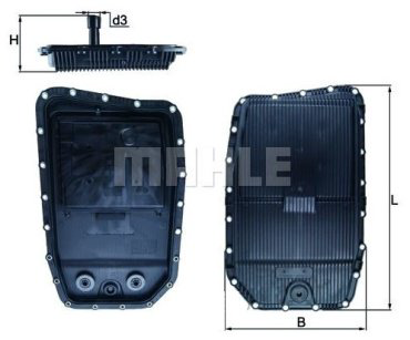 MAHLE трансмиссионный фильтр HX152