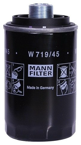 MANN-FILTER масляный фильтр W719/45