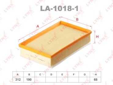 LYNXauto воздушный фильтр LA-1018-1