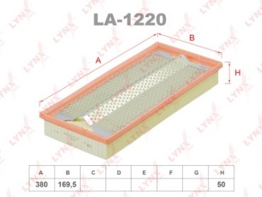 LYNXauto воздушный фильтр LA-1220